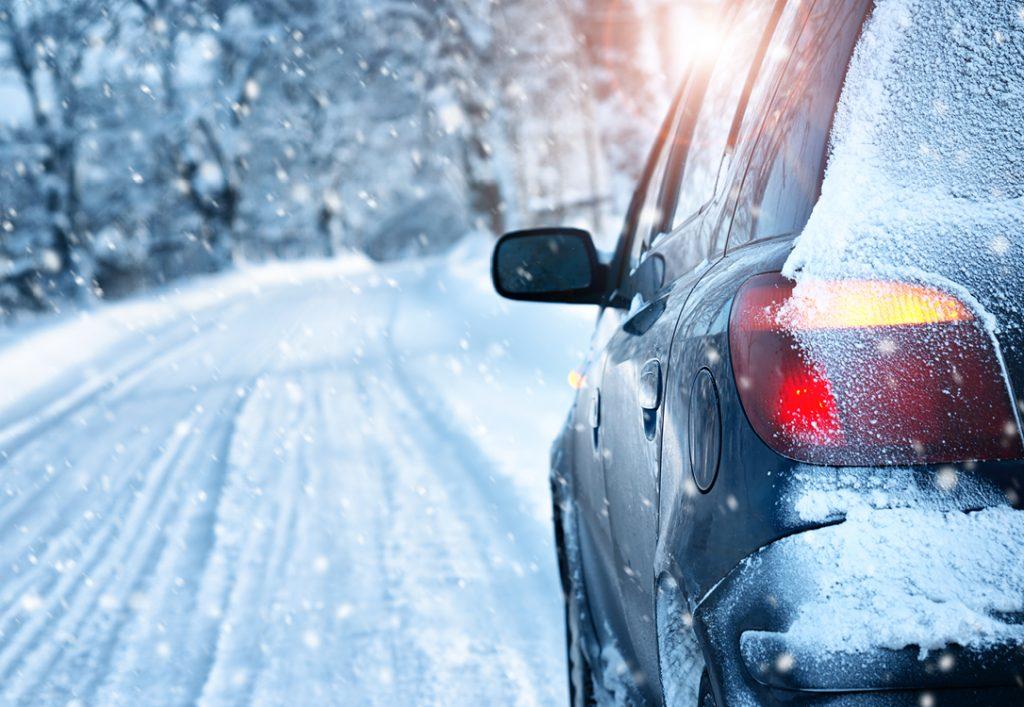 Car in snow